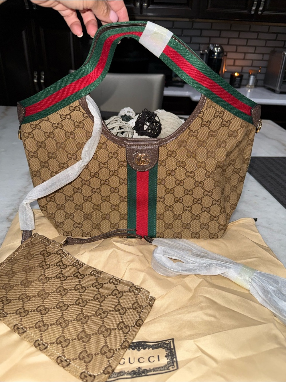Gucci Giglio small tote